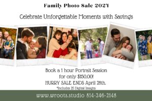 Family Photos 2024 - Photo Session Sale In Erie Pa - Family Photographer Near Me