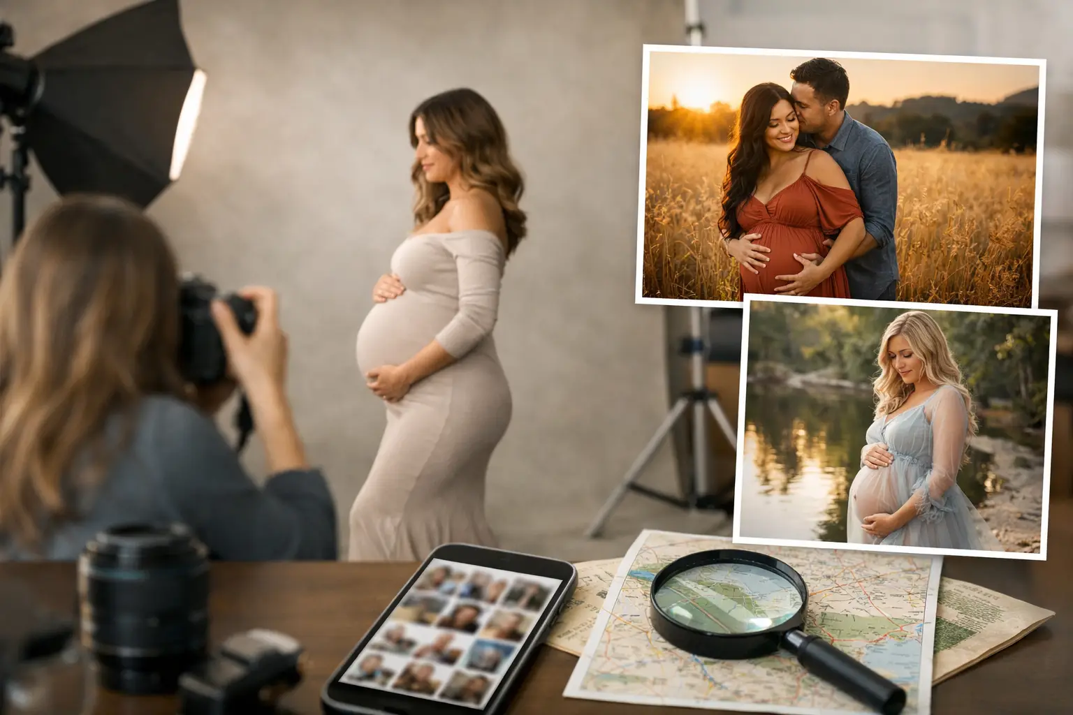 How to Find Maternity Portraits Near Me