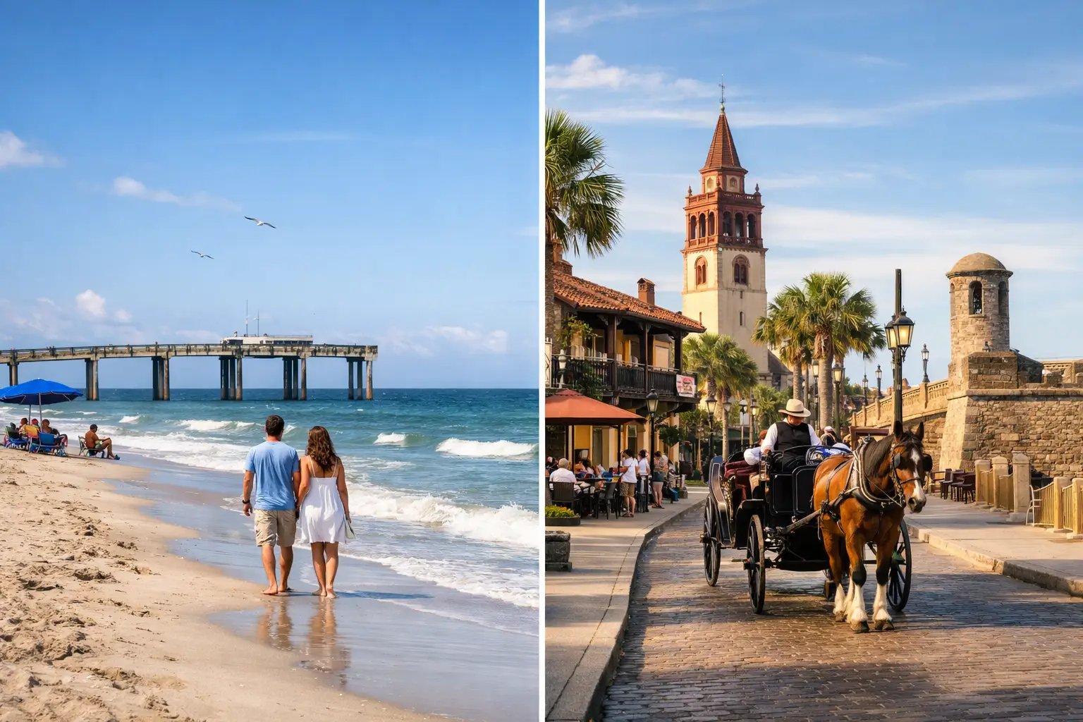 Is St. Augustine Beach or Historic District Better?