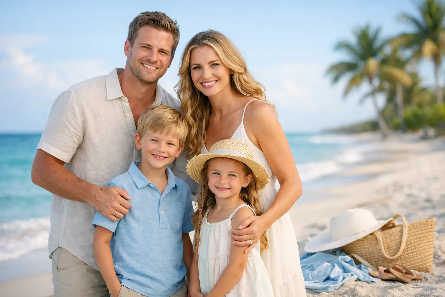 What to Wear for Summer Family Photos in Florida