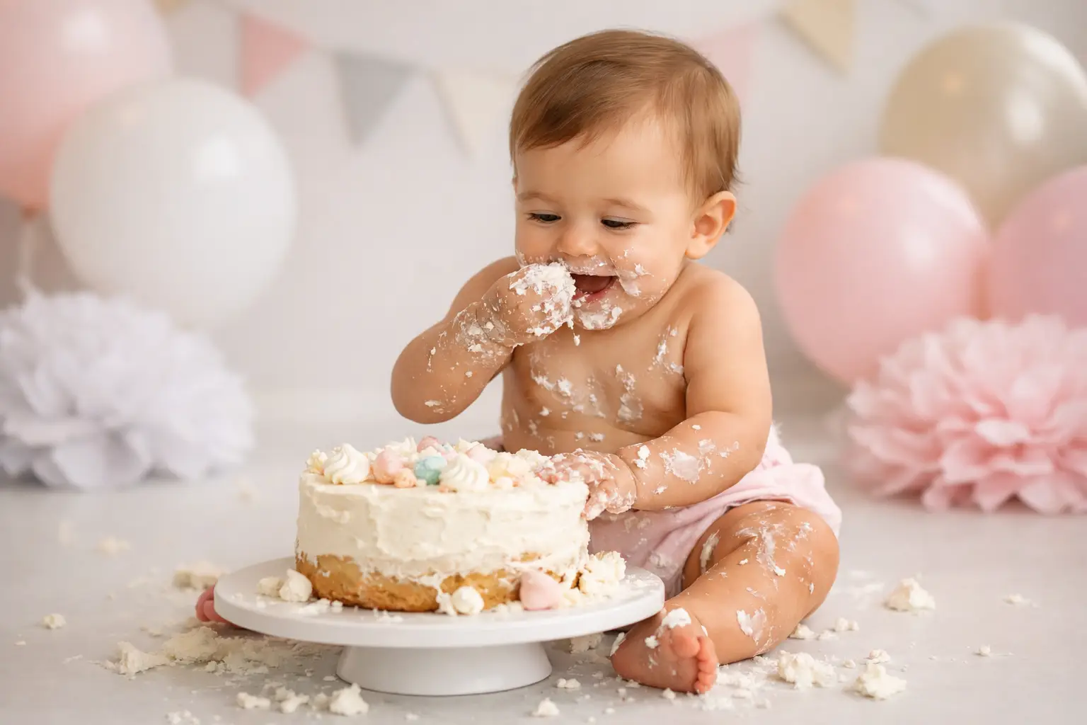What Age for Cake Smash Photos Is Best for Your Baby?