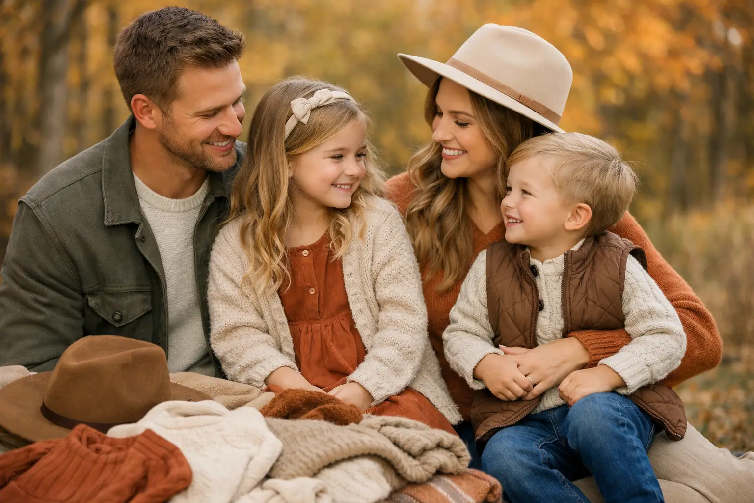 What to Wear for Fall Family Photos Without Stress
