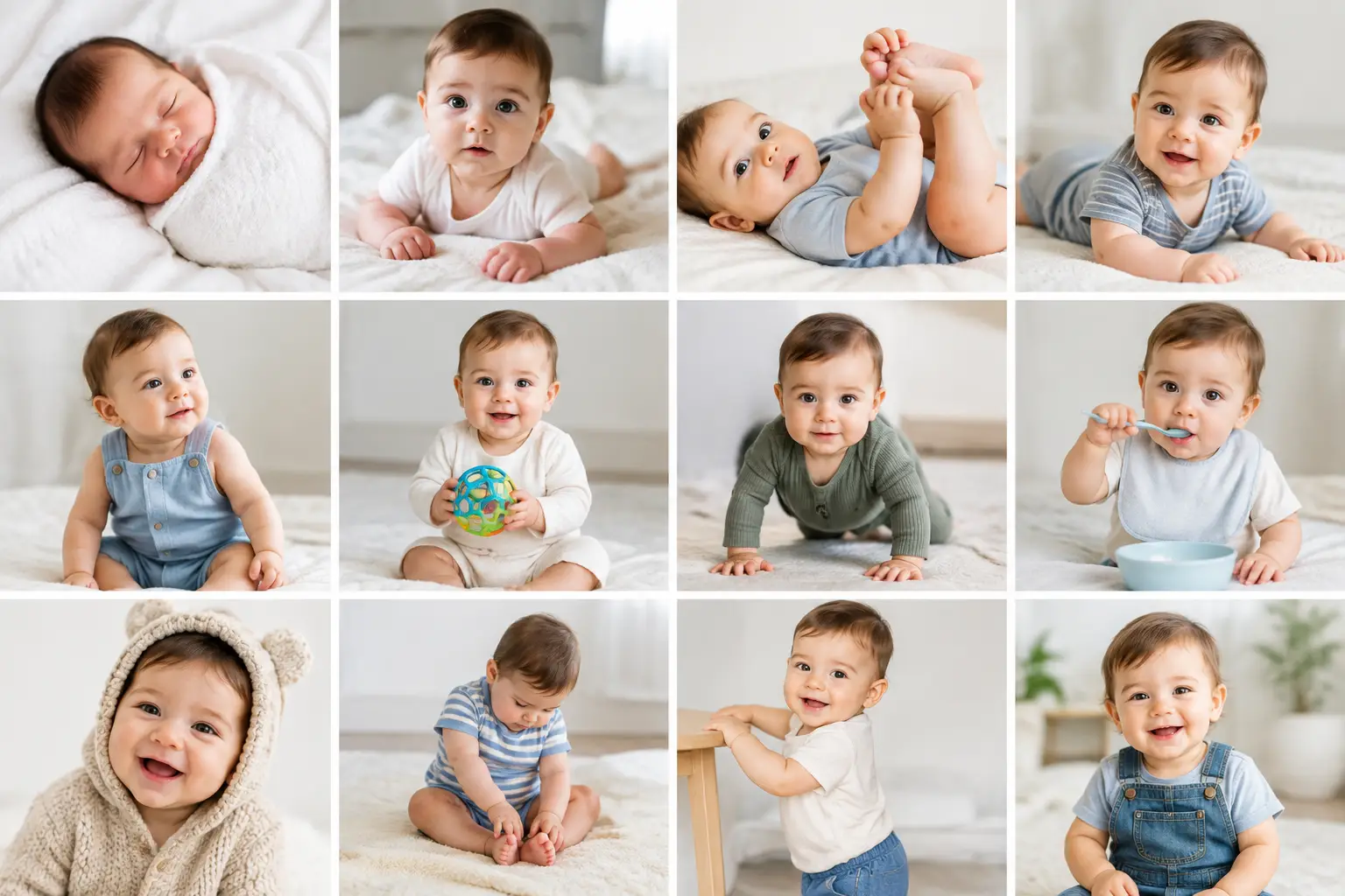 A Baby Milestone Photography Guide for Year One