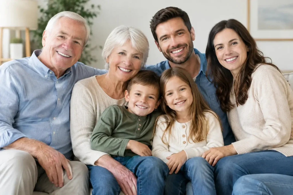Can Grandparents Join Family Portraits? Absolutely